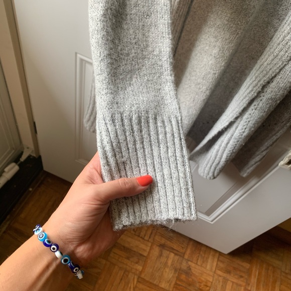 Charolette Russe long grey cardigan/sweater - Picture 7 of 7